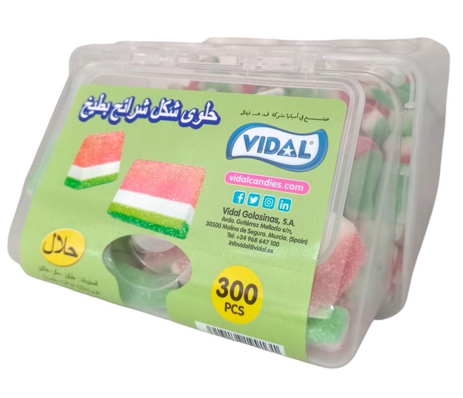 فيدال كاندي شكل شرايح بطيخ