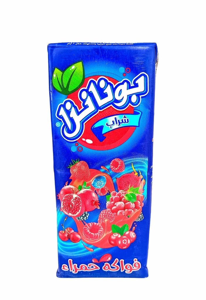 بونانزا فواكه حمراء 200 مل * 36