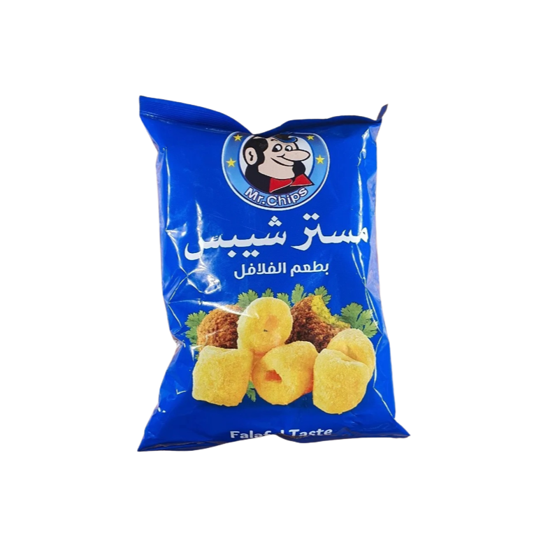 مستر شيبس بطعم الفلافل 19 غم*84