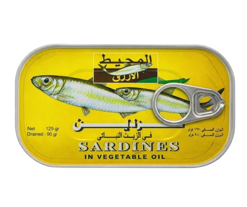 المحيط الازرق سردين 100غرام