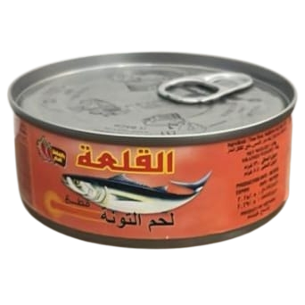 تونا القلعة بالزيت النباتي حار120غرام 