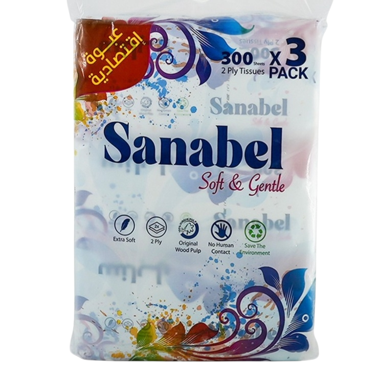 سنابل محارم سحب *300 منديل*3