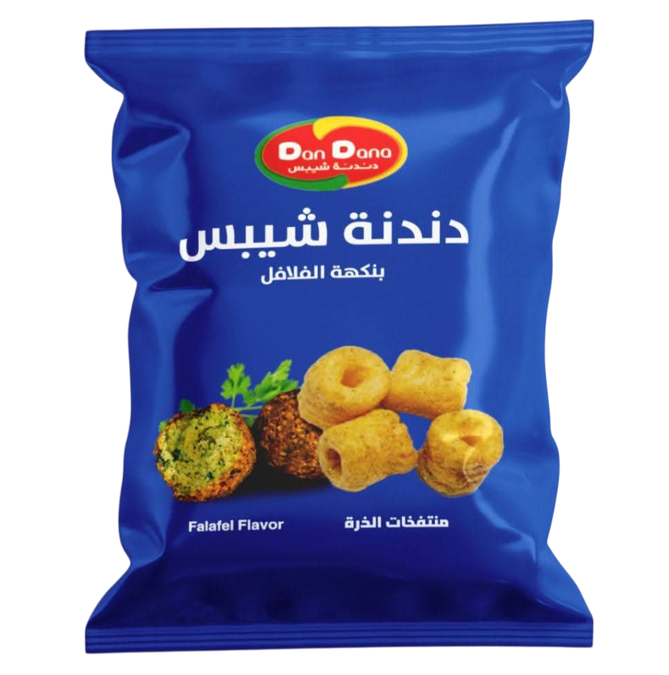 دندنة شيبس بنكهة الفلافل 22 غم 