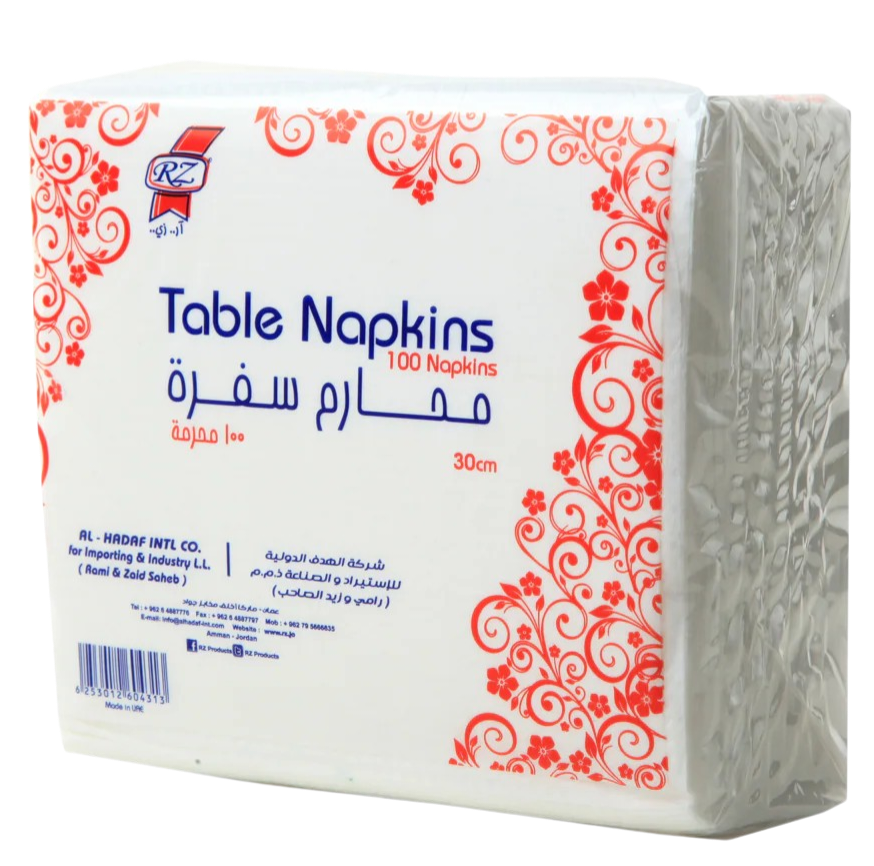 ار زي  ورق محارم سفرة (30*30سم )