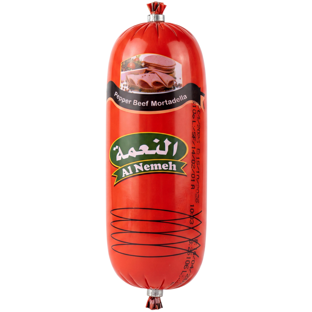 النعمة مرتديلا لحم بقري سادة 400 غم *1