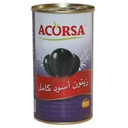 اكورسا زيتون اسود حب 350 غم
